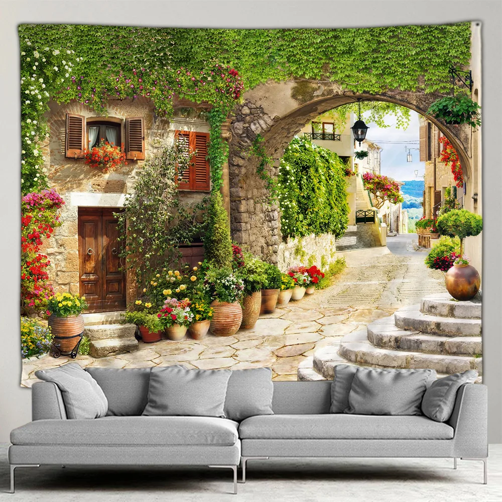 Home Decor Indonesia - Внешний Искусственный ландшафт средиземноморского пейзажа, ботанический