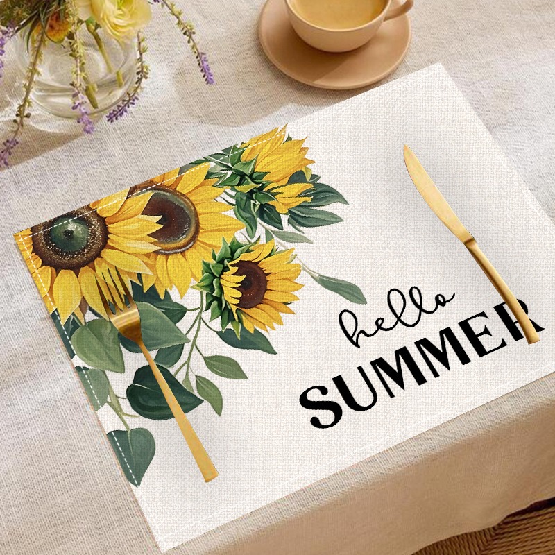 Набор из 5 термостойких салфет – обзор и цена Linen Table Runner