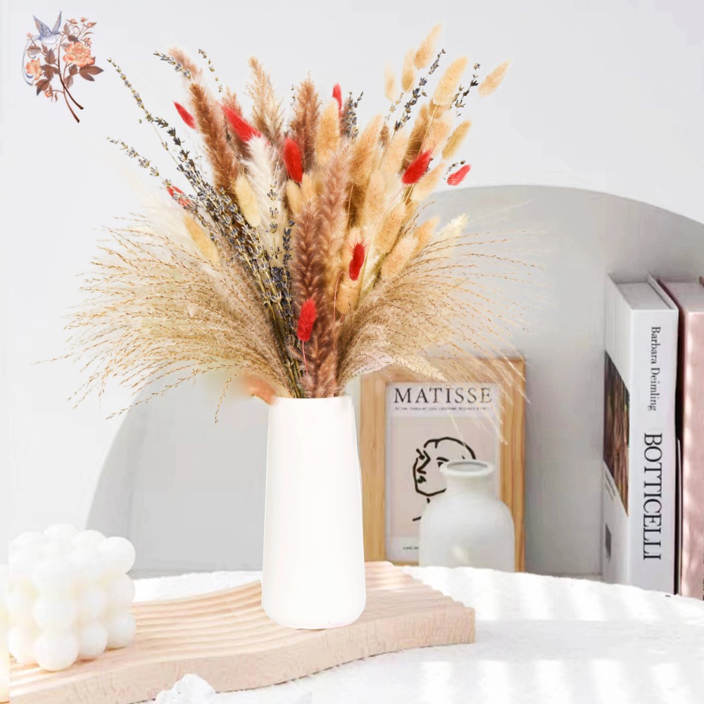 Натуральный букет из сушеных ц – обзор и цена Pampas Grass Decor