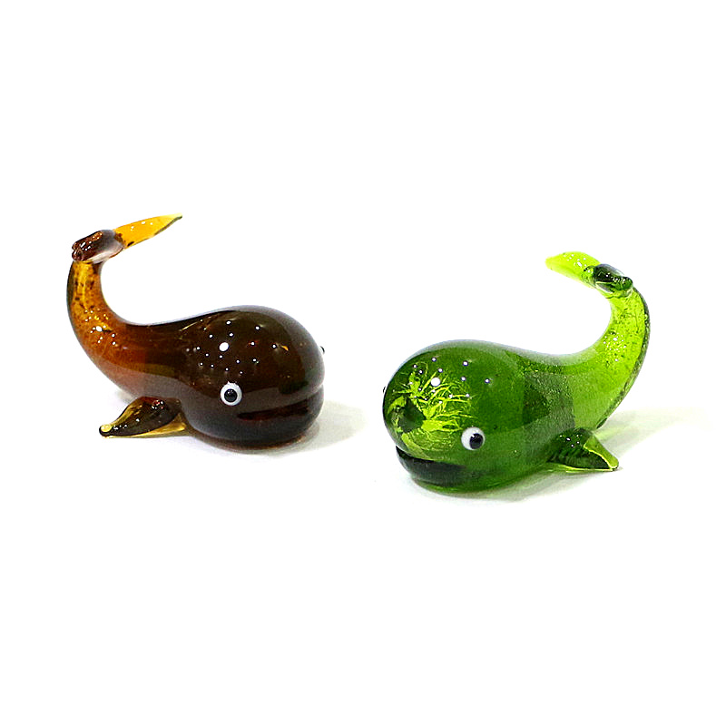 Murano стеклянные киты миниатю – обзор и цена Home Decor Y2K