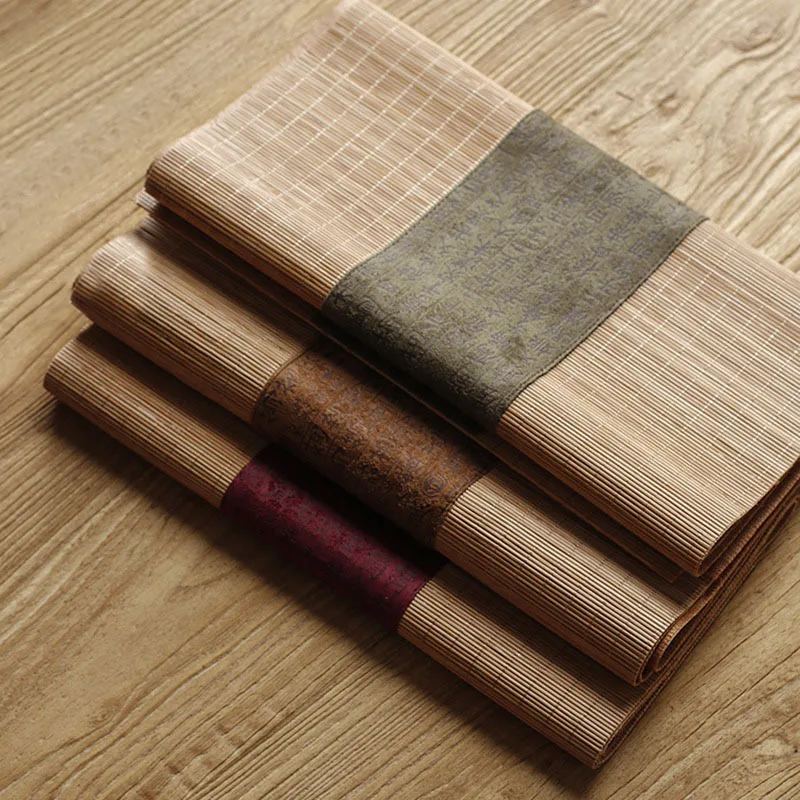 Тканевый бамбуковый коврик для – обзор и цена Linen Table Runner