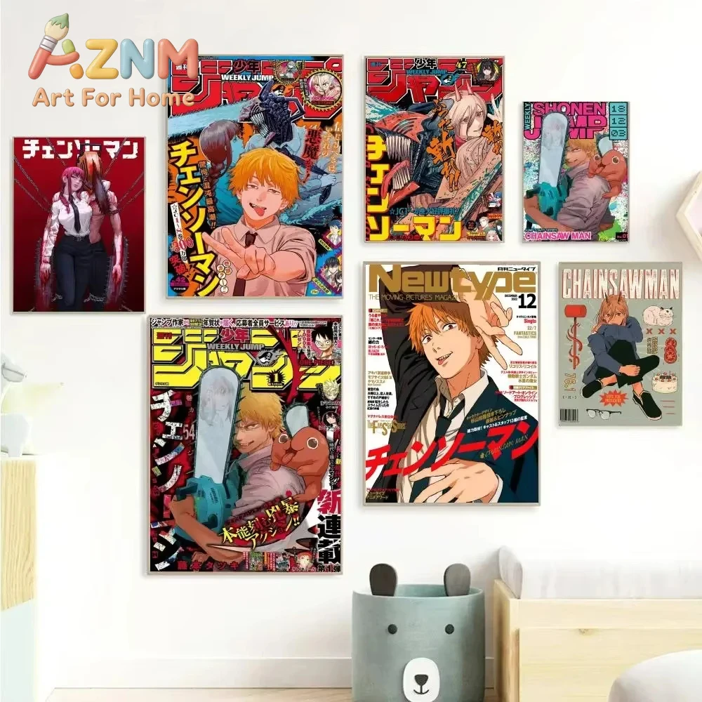 AZNM Chainsaw Man, аниме, наст – обзор и цена Home Decor Magazine