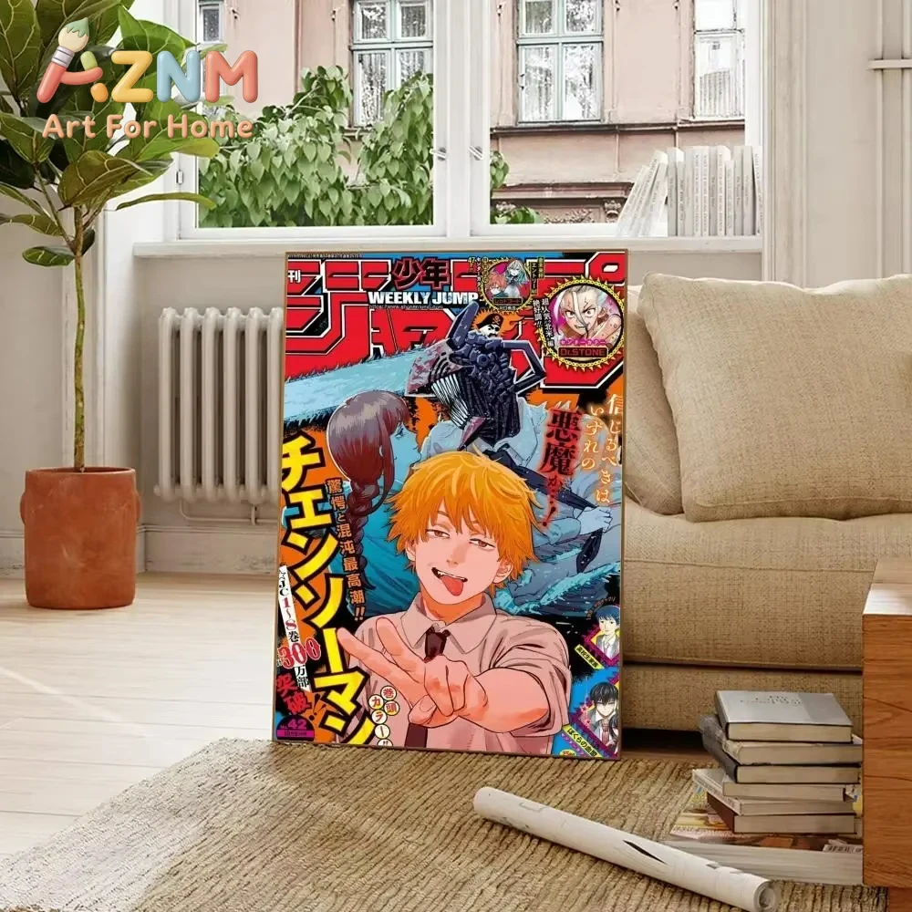 AZNM Chainsaw Man, аниме, наст – обзор и цена Home Decor Magazine