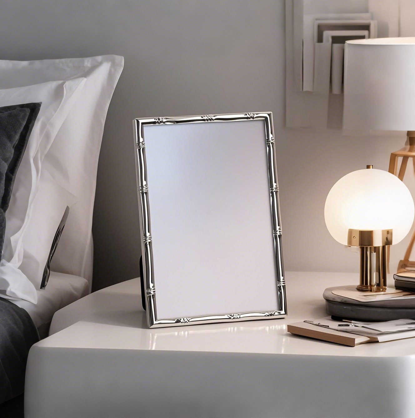Алюминиевая европейская фотора – обзор и цена Bamboo Photo Frame