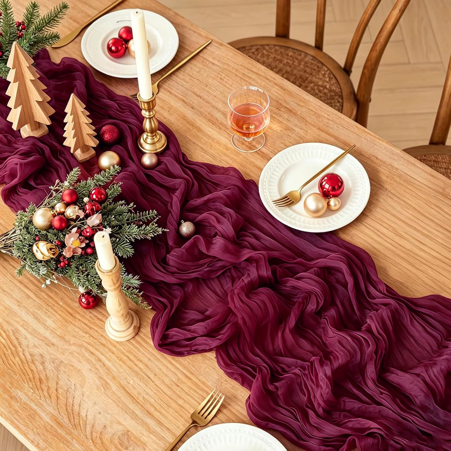 10 шт. марлевых скатертей-доро – обзор и цена Linen Table Runner