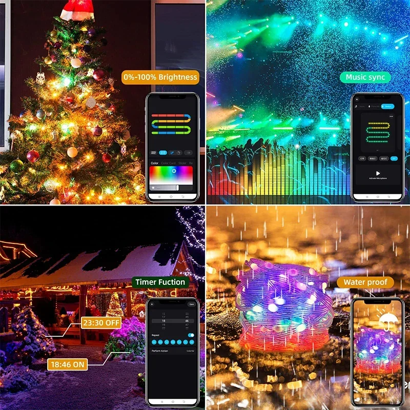 Светодиодная гирлянда WS2812B  – обзор и цена Home Decor Free App