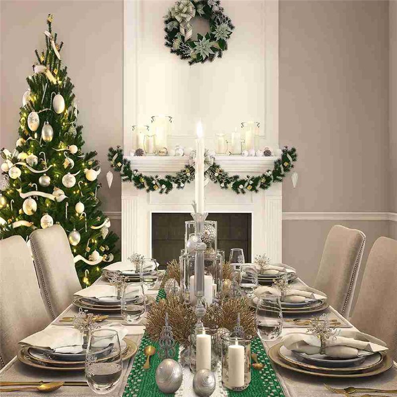 Скатерть-дорожка DT15 в стиле  – обзор и цена Linen Table Runner