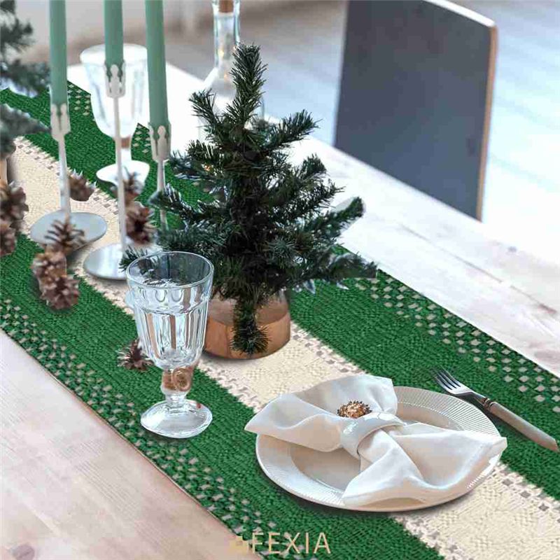 Скатерть-дорожка DT15 в стиле  – обзор и цена Linen Table Runner